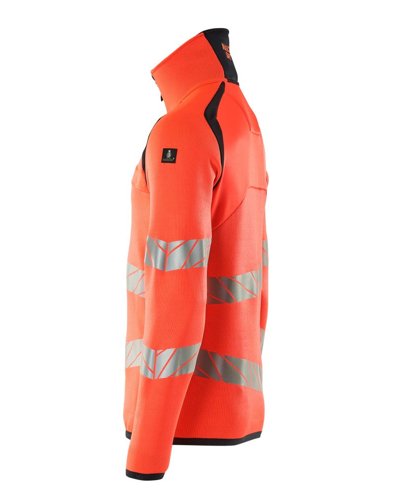 Mascot Accelerate Safe Warnschutz Strickpullover – rot/schwarzblau