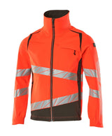 Mascot 19009 Warnschutz Stretch-Bundjacke – rot/dunkelanthrazit