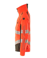 Mascot 19009 Warnschutz Stretch-Bundjacke – rot/dunkelanthrazit