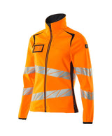 Mascot Damen Accelerate Safe Warn-Softhelljacke – orange/schwarzblau