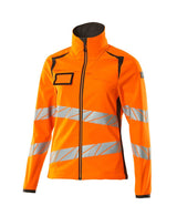 Mascot Damen Accelerate Safe Warn-Softhelljacke – orange/dunkelanthrazit