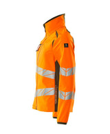Mascot Damen Accelerate Safe Warn-Softhelljacke – orange/moosgrün