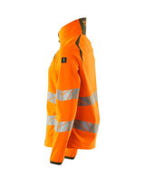 Mascot Damen Accelerate Safe Warn-Softhelljacke – orange/moosgrün