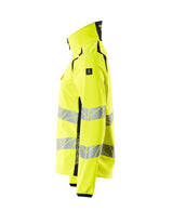 Mascot Damen Accelerate Safe Warn-Softhelljacke – gelb/schwarzblau
