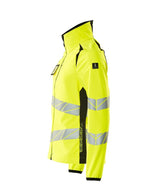Mascot Damen Accelerate Safe Warn-Softhelljacke – gelb/schwarz