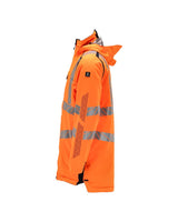 Mascot Accelerate Safe Warnschutz Winter-Parka – orange/schwarzblau