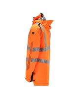 Mascot Accelerate Safe Warnschutz Winter-Parka – orange/schwarzblau
