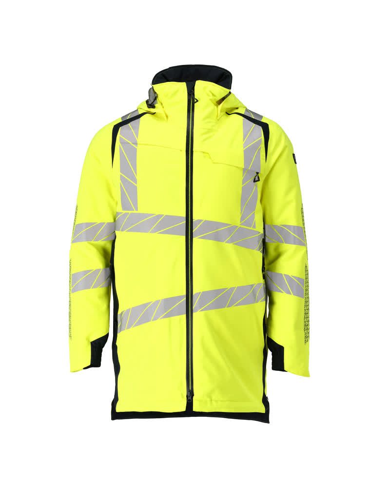 Mascot Accelerate Safe Warnschutz Winter-Parka – gelb/schwarzblau