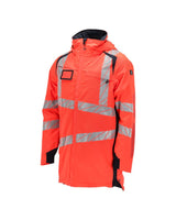 Mascot Accelerate Safe Warnschutz Winter-Parka – rot/schwarzblau