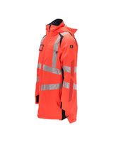 Mascot Accelerate Safe Warnschutz Winter-Parka – rot/schwarzblau
