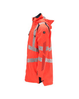 Mascot Accelerate Safe Warnschutz Winter-Parka – rot/schwarzblau