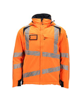 Mascot Accelerate Safe Warnschutz Winterjacke – orange/schwarzblau