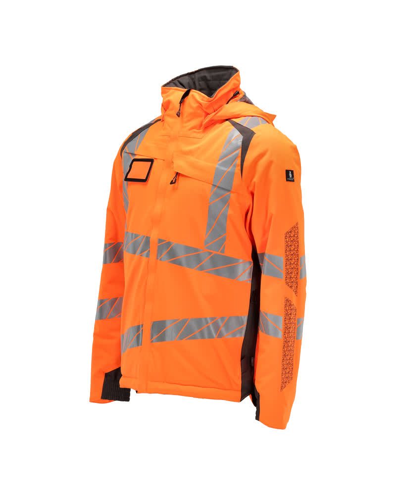 Mascot Accelerate Safe Warnschutz Winterjacke – orange/dunkelanthrazit