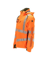 Mascot Accelerate Safe Warnschutz Winterjacke – orange/moosgrün