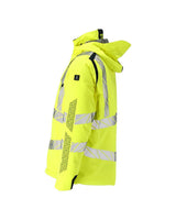 Mascot Accelerate Safe Warnschutz Winterjacke – gelb/schwarzblau