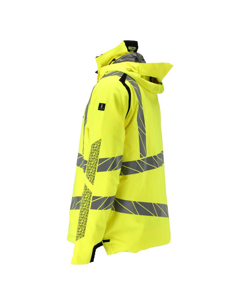 Mascot Accelerate Safe Warnschutz Winterjacke – gelb/schwarz