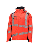 Mascot Accelerate Safe Warnschutz Winterjacke – rot/schwarzblau