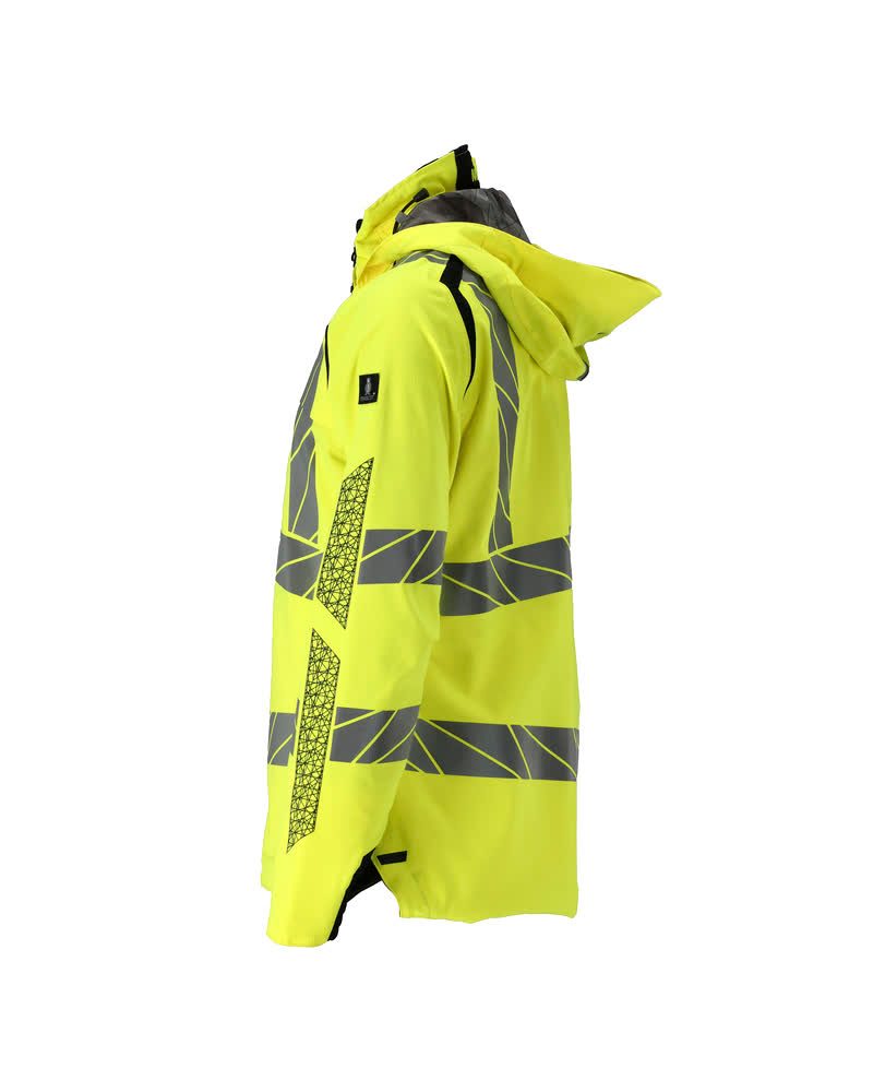 Mascot Damen Accelerate Safe Masco Warnschutz Winterjacke – gelb/schwarz