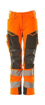 Mascot K2 Acceleratesafe Dame Warn Stretchbundhose – orange/dunkelanthrazit