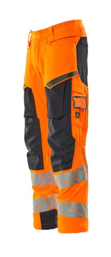 Mascot Kl.2 Accelerate Safe Warn Stretchbundhose 19079-511 – orange/schwarzblau