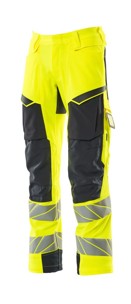 Mascot Kl.2 Accelerate Safe Warn Stretchbundhose 19079-511 – gelb/schwarzblau
