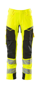 Mascot Kl.2 Accelerate Safe Warn Stretchbundhose 19079-511 – gelb/schwarz