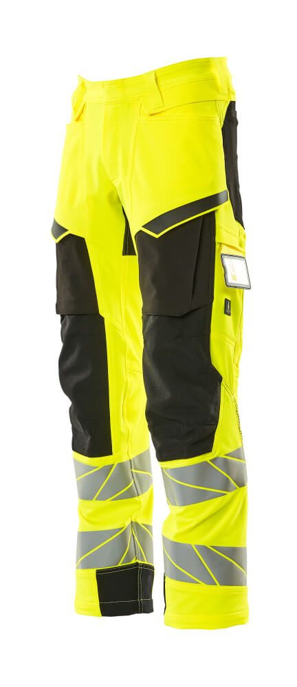 Mascot Kl.2 Accelerate Safe Warn Stretchbundhose 19079-511 – gelb/schwarz