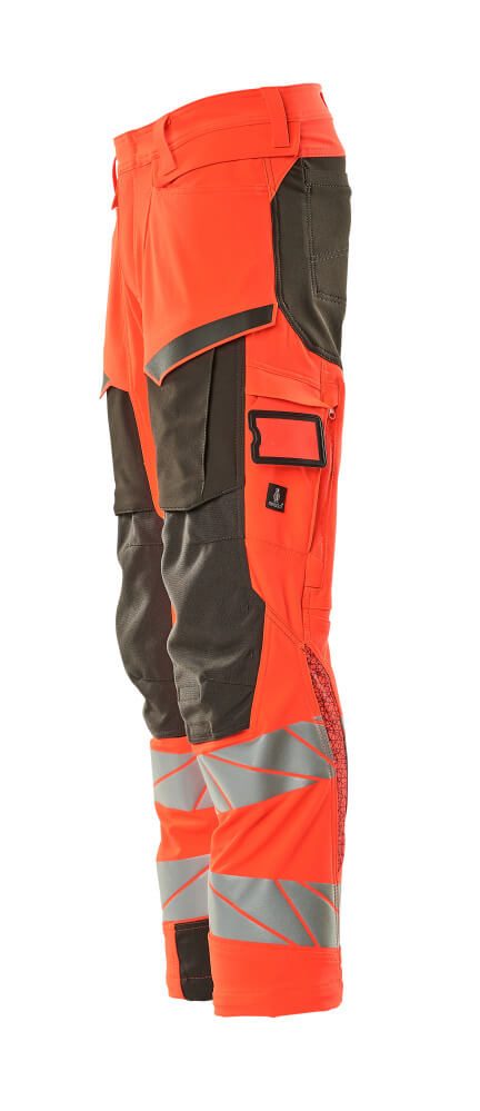 Mascot Kl.2 Accelerate Safe Warn Stretchbundhose 19079-511 – rot/dunkelanthrazit