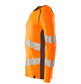 Mascot Accelerate Safe Warnschutz Langarmshirt – orange/dunkelanthrazit