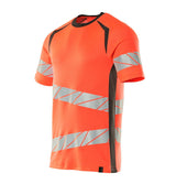 Mascot Accelerate Safe Warnschutz T-Shirt 19082-771 – rot/dunkelanthrazit
