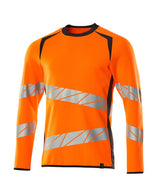 Mascot Accelerate Safe Warnschutz Sweatshirt – orange/schwarzblau