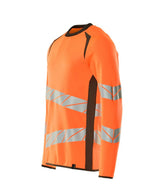 Mascot Accelerate Safe Warnschutz Sweatshirt – orange/dunkelanthrazit