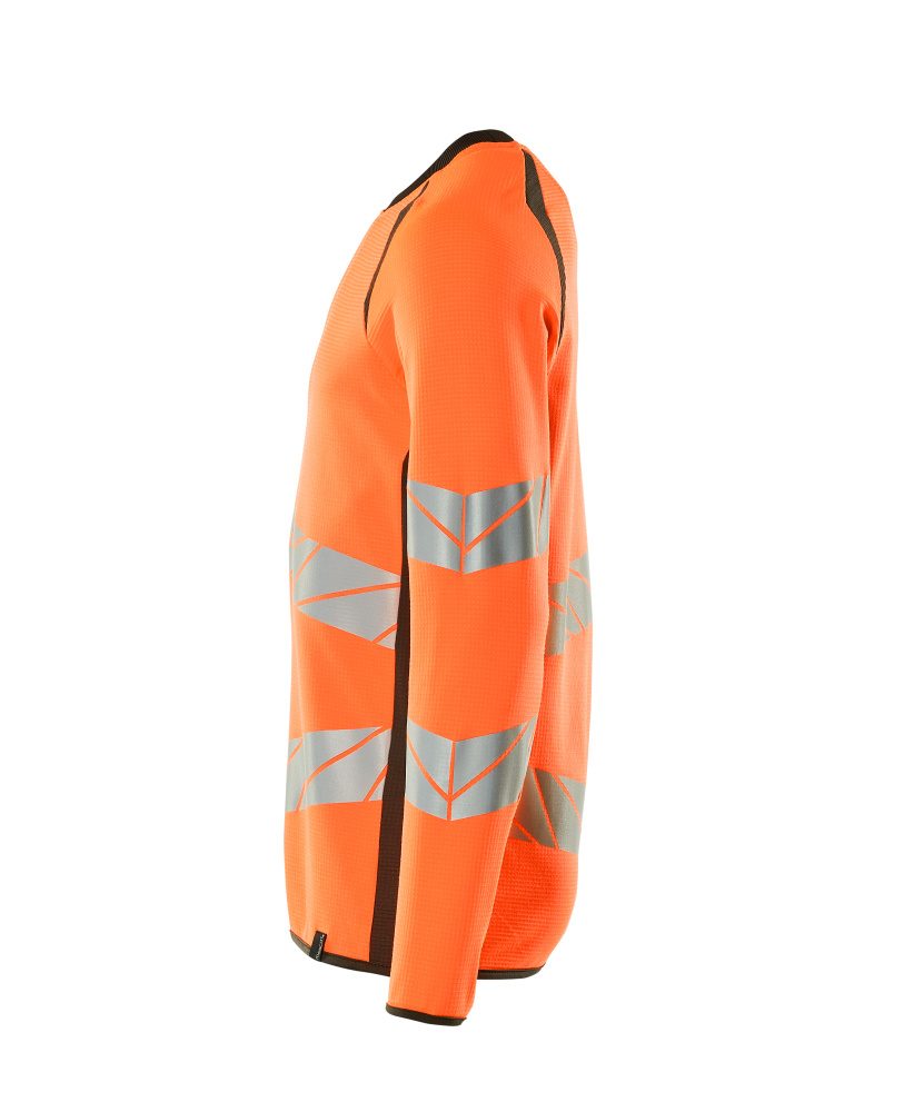 Mascot Accelerate Safe Warnschutz Sweatshirt – orange/dunkelanthrazit