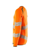 Mascot Accelerate Safe Warnschutz Sweatshirt – orange/moosgrün