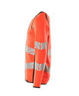 Mascot Accelerate Safe Warnschutz Sweatshirt – rot/schwarzblau