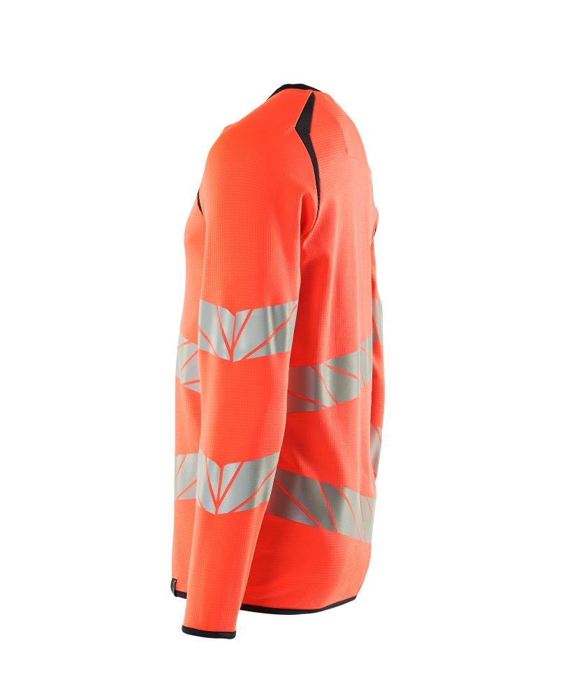 Mascot Accelerate Safe Warnschutz Sweatshirt – rot/schwarzblau