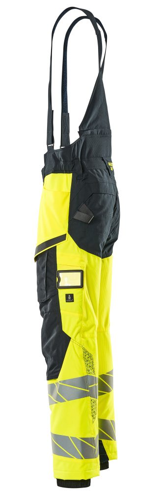 Mascot Accelerate Safe Warnschutz Winterhose – gelb/schwarzblau