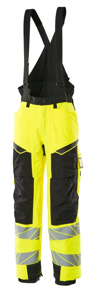 Mascot Accelerate Safe Warnschutz Winterhose – gelb/schwarz