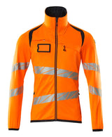 Mascot Accelerate Safe Warnschutz Fleecejacke – orange/schwarzblau
