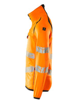 Mascot Accelerate Safe Warnschutz Fleecejacke – orange/schwarzblau