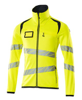 Mascot Accelerate Safe Warnschutz Fleecejacke – gelb/schwarzblau
