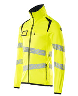 Mascot Accelerate Safe Warnschutz Fleecejacke – gelb/schwarzblau