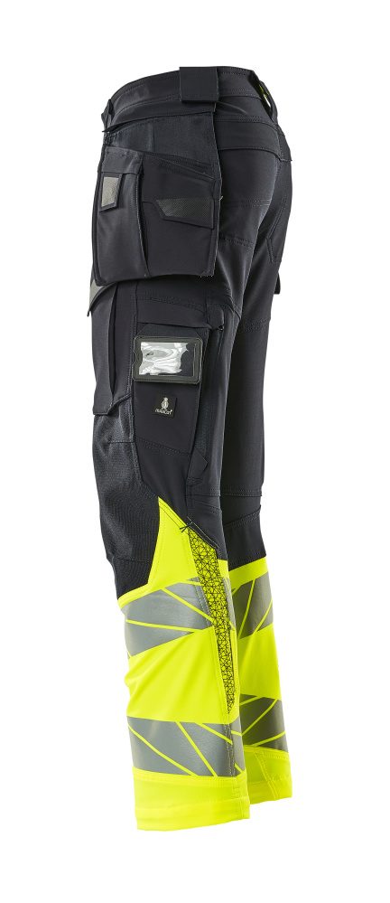 Mascot Accelerate Safe Warnschutz Bundhose Kl.1 19131-711 – schwarzblau/gelb