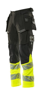 Mascot Accelerate Safe Warnschutz Bundhose Kl.1 19131-711 – schwarz/gelb