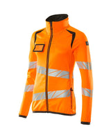 Mascot Damen Accelerate Safe Warn-Fleecejacke – orange/dunkelanthrazit
