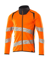 Mascot Accelerate Safe Warnschutz Sweatjacke – orange/schwarzblau