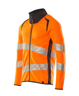 Mascot Accelerate Safe Warnschutz Sweatjacke – orange/schwarzblau