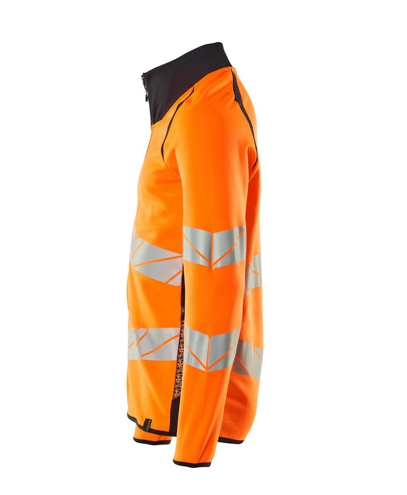 Mascot Accelerate Safe Warnschutz Sweatjacke – orange/schwarzblau