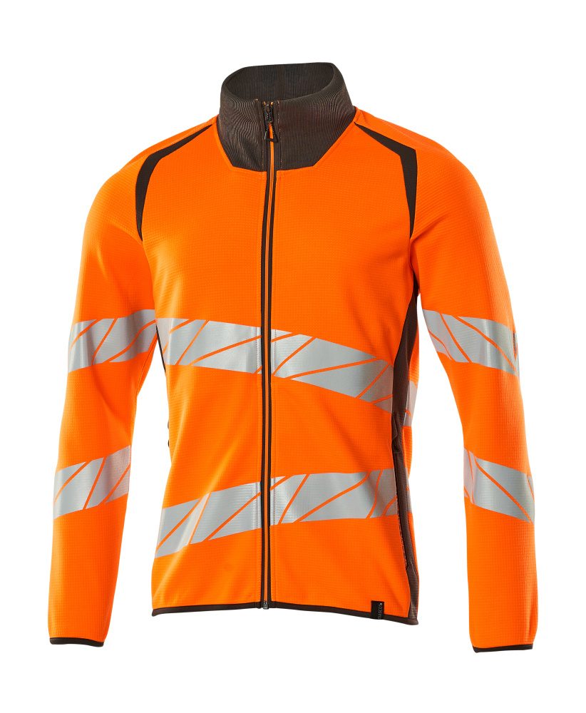 Mascot Accelerate Safe Warnschutz Sweatjacke – orange/dunkelanthrazit