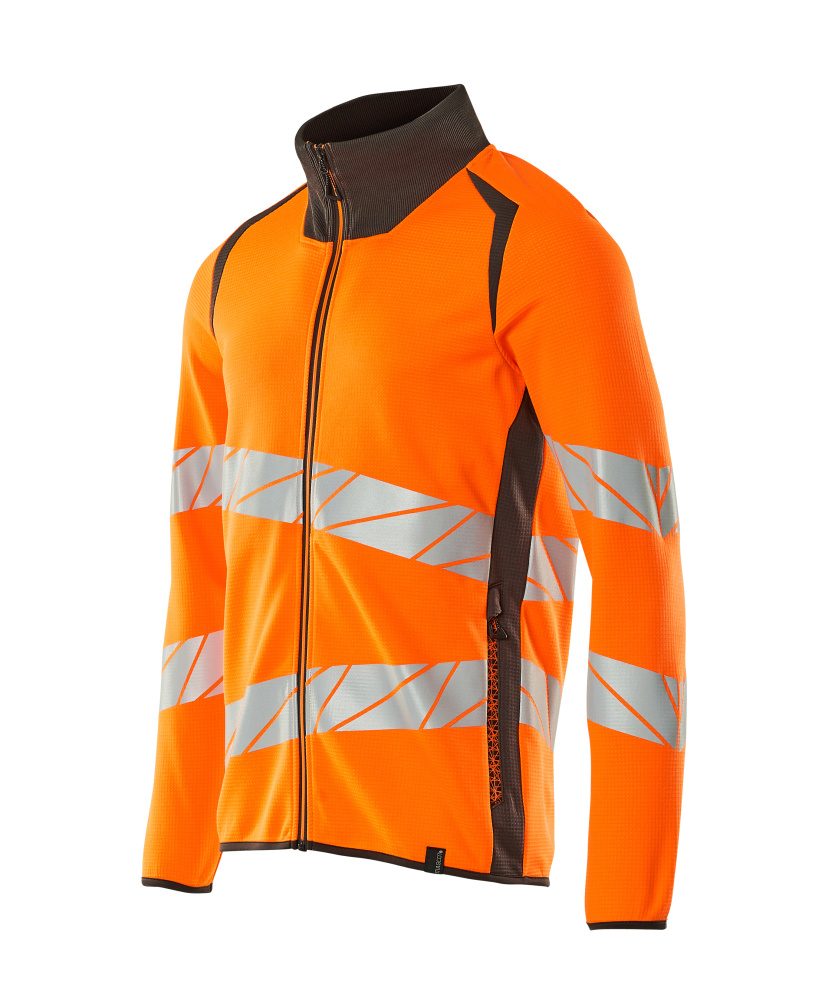 Mascot Accelerate Safe Warnschutz Sweatjacke – orange/dunkelanthrazit